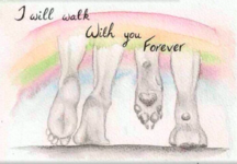 Dog I will walk with you forever.png